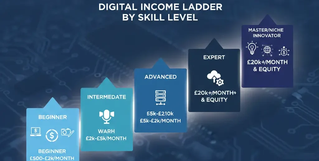 Digital Income Ideas: Beginner To Advanced Skill Paths In 2025