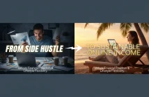 online income from side hustle to sustainable business