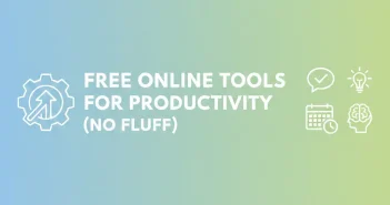 free productivity tools