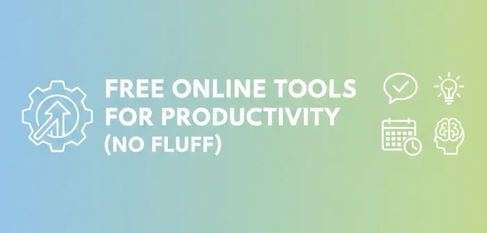 free productivity tools