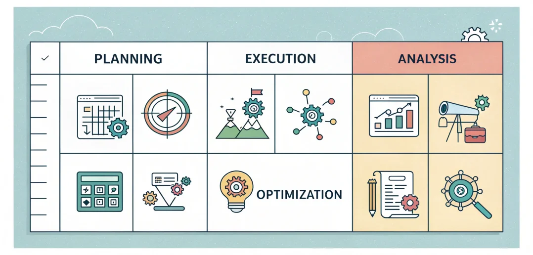 Free marketing tools organized by research, content, and analytics